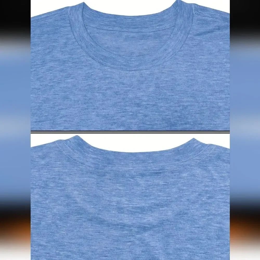 Black Cat Print Short-Sleeved Casual Crew Neck T-Shirt Sz 12 - Picture 3 of 5